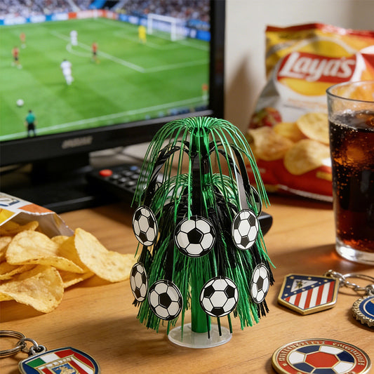 Victory Spirit Desktop Bouquet – Premium Football-Themed Centerpiece for Home Decor & Celebrations
