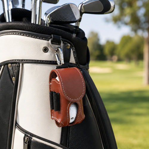 Clip-On Golf Ball Holder & Tee Carrier