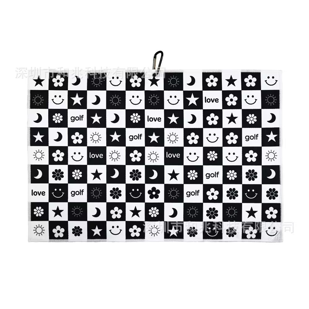 Microfiber Golf Towel with Clip