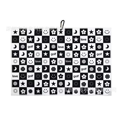 Microfiber Golf Towel with Clip