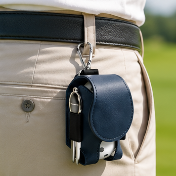 Clip-On Golf Ball Holder & Tee Carrier