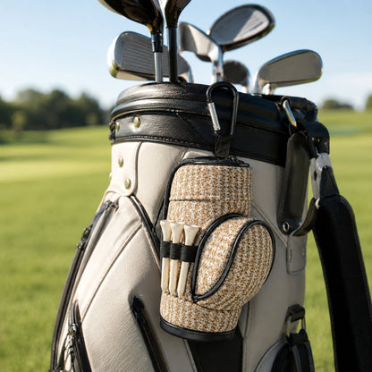 Compact Golf Ball Carry Pouch