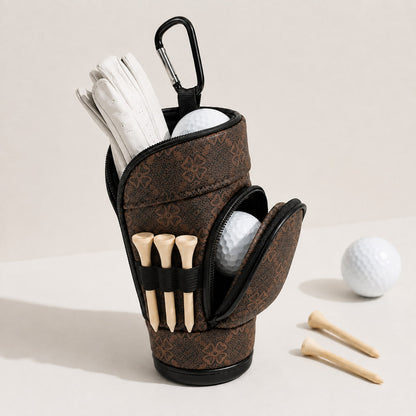 Compact Golf Ball Carry Pouch