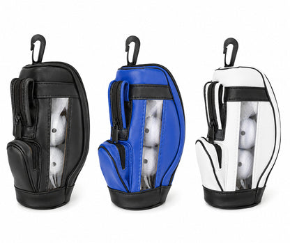 3-Ball Clip-On Golf Pouch