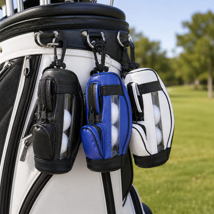 3-Ball Clip-On Golf Pouch