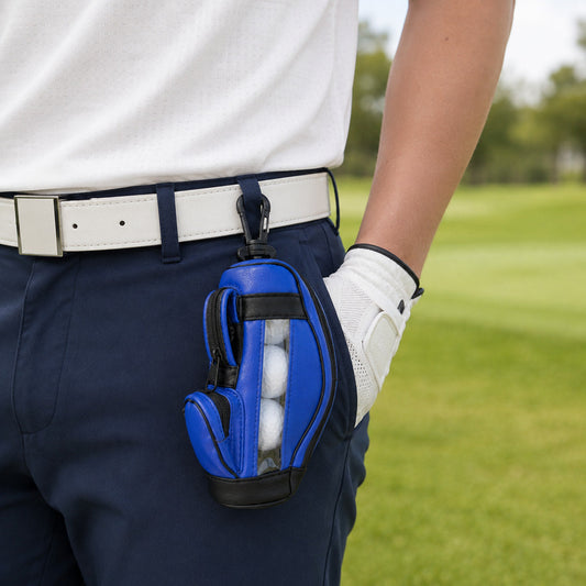3-Ball Clip-On Golf Pouch