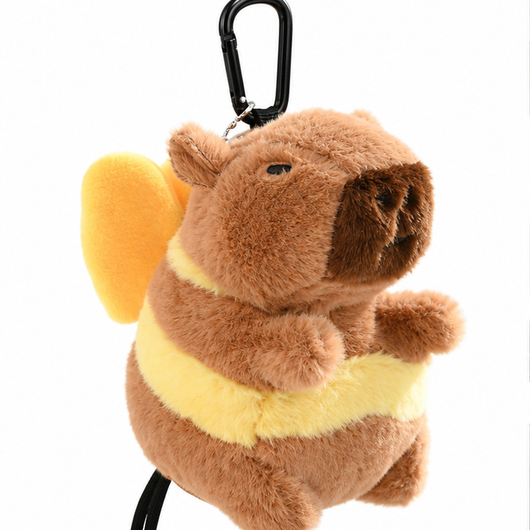 Plush Capybara Golf Ball Pouch