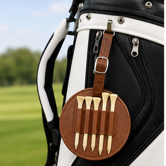 Clip-On Golf Tee Holder