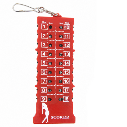 18-Hole Clip-On Golf Score Counter