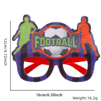 Global Match-Day Celebration Glasses – Fun Novelty Eyewear for Football Fans & Party Spirit