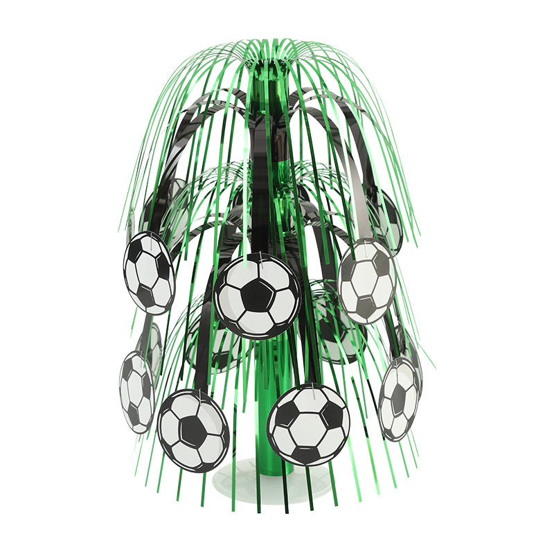 Victory Spirit Desktop Bouquet – Premium Football-Themed Centerpiece for Home Decor & Celebrations