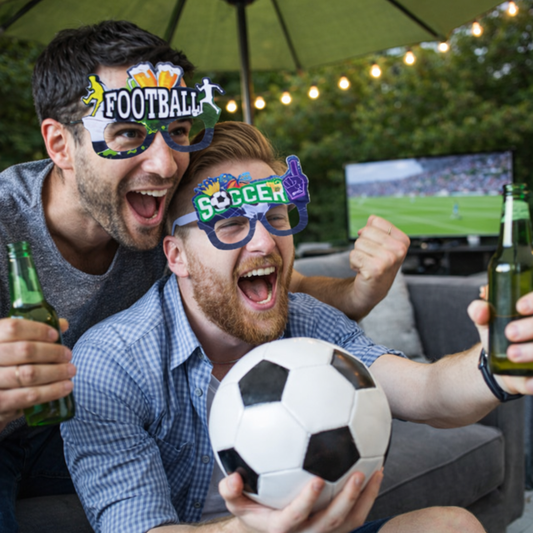 Global Match-Day Celebration Glasses – Fun Novelty Eyewear for Football Fans & Party Spirit