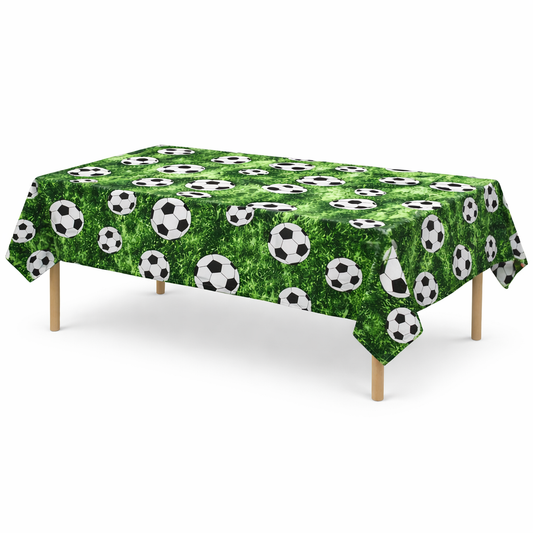 All-Star Field Celebration Tablecloth – Waterproof PE Cover for Match-Day Parties & Sports Events
