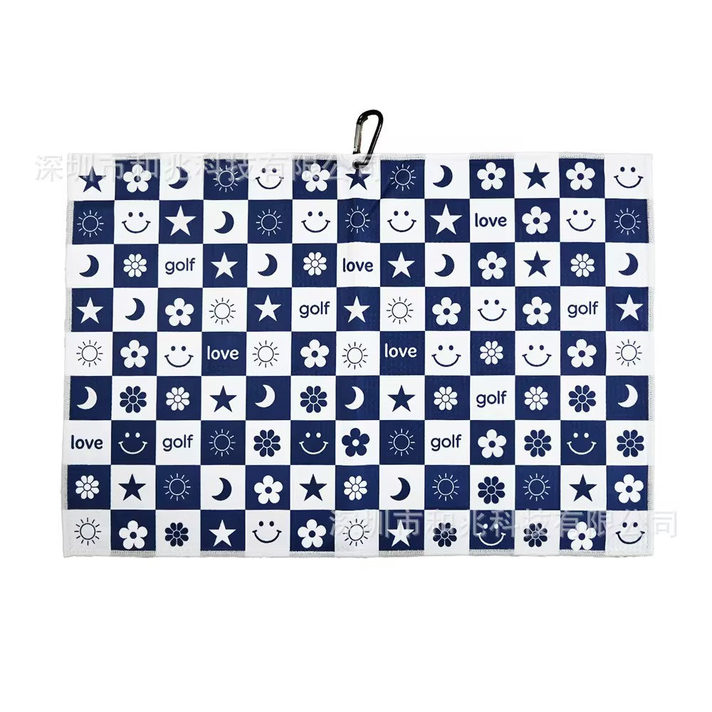 Microfiber Golf Towel with Clip