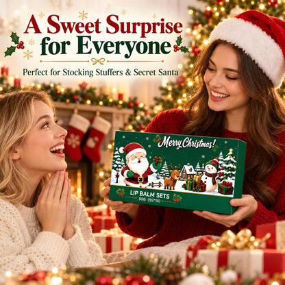 Christmas Fruity Lip Balm Set